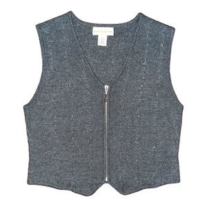 Croft & Barrow Zip Up Vest